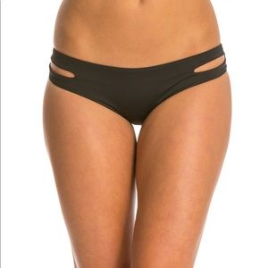 LSPACE Black Swim Bottoms